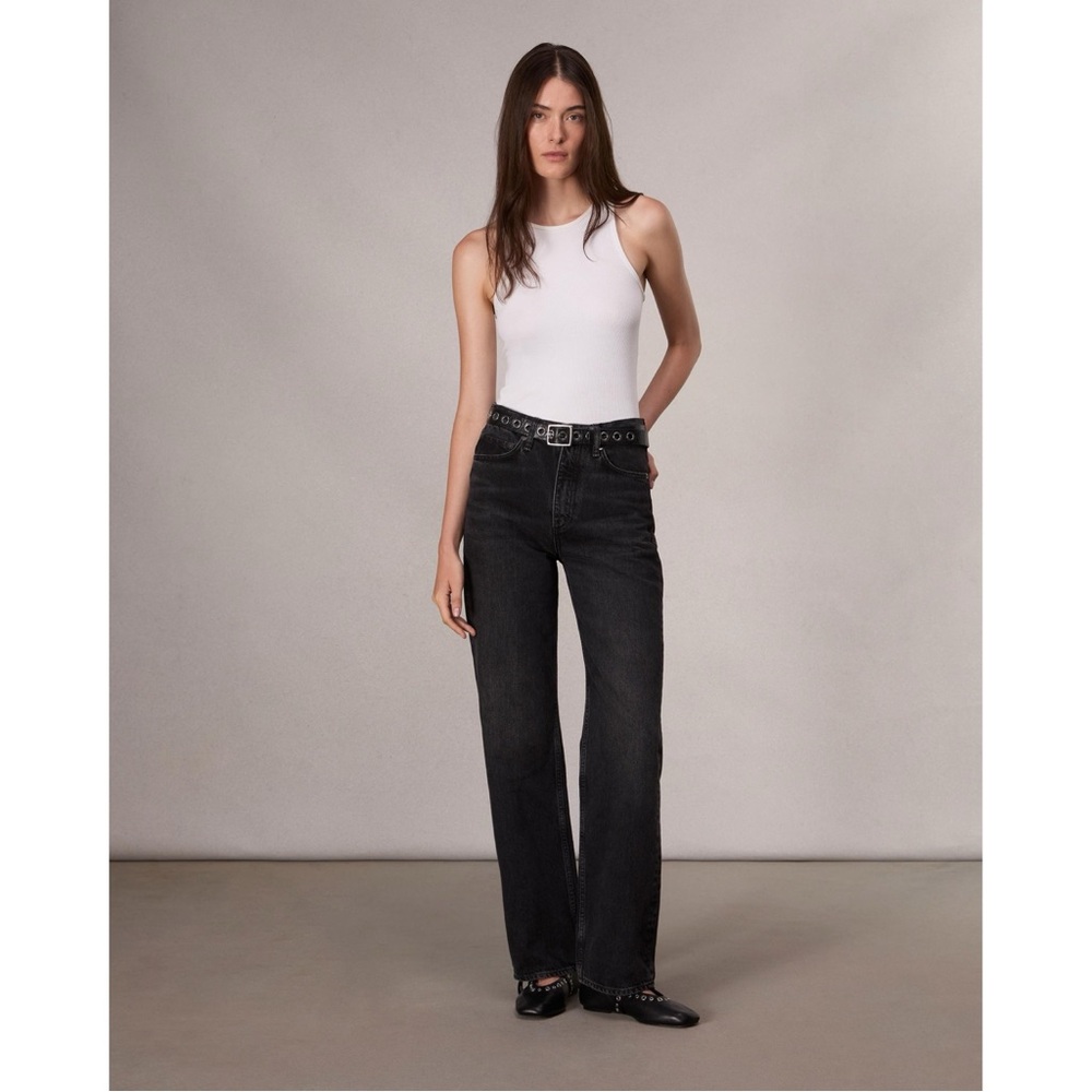 NWT Rag & Bone Shea High Rise Straight Relaxed Jeans size 25